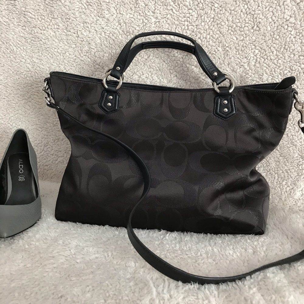NWOT Coach black bag - Picture 4 of 8